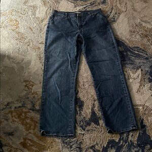 Lee Relaxed Fit Long Blue Jeans